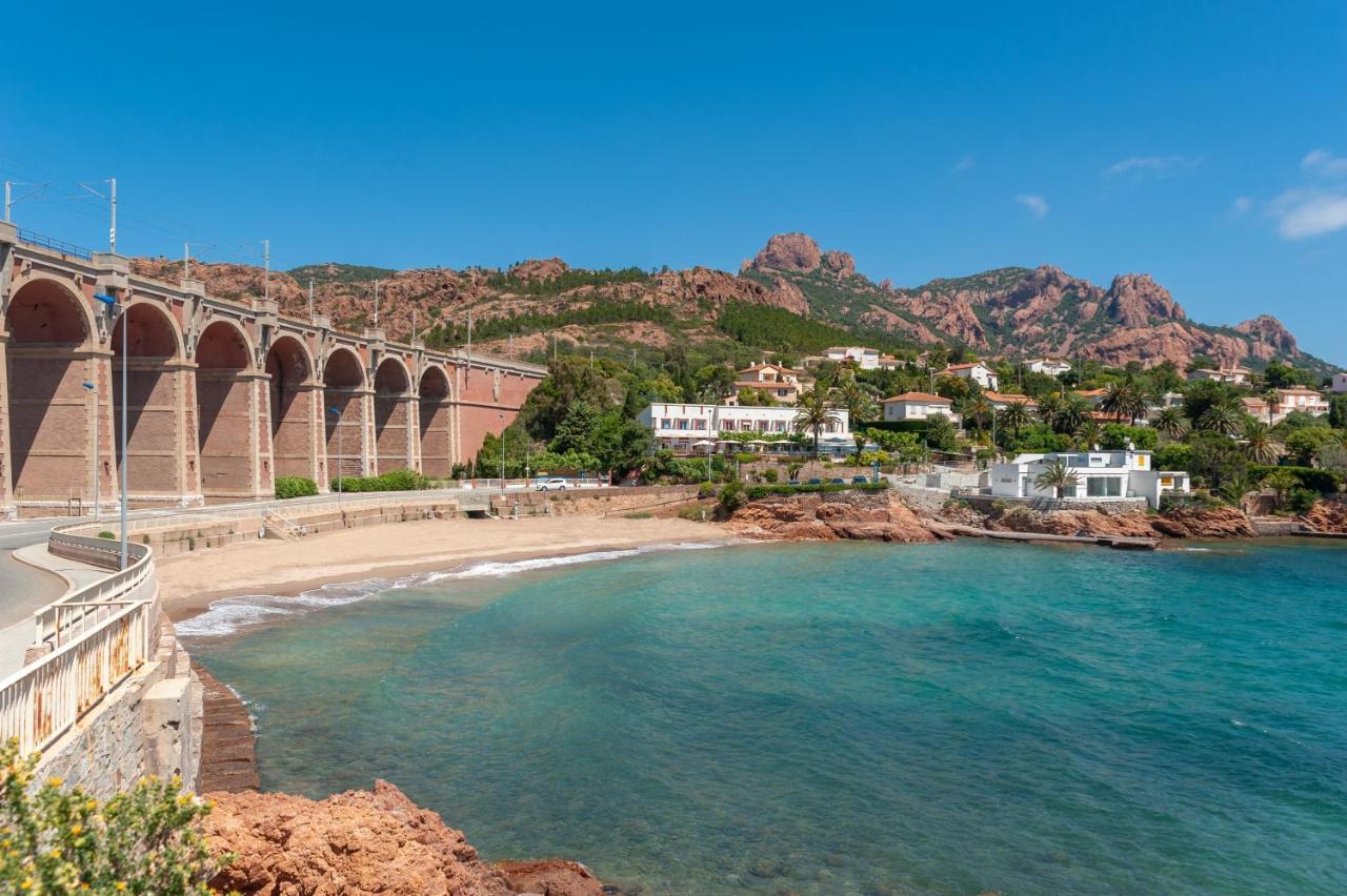 Agay Cap Esterel Village Allee Fleurs - F2 Clim Vue Golf Et Mer - Grande Terrasse Plein Sud Saint-Raphaël Exterior foto